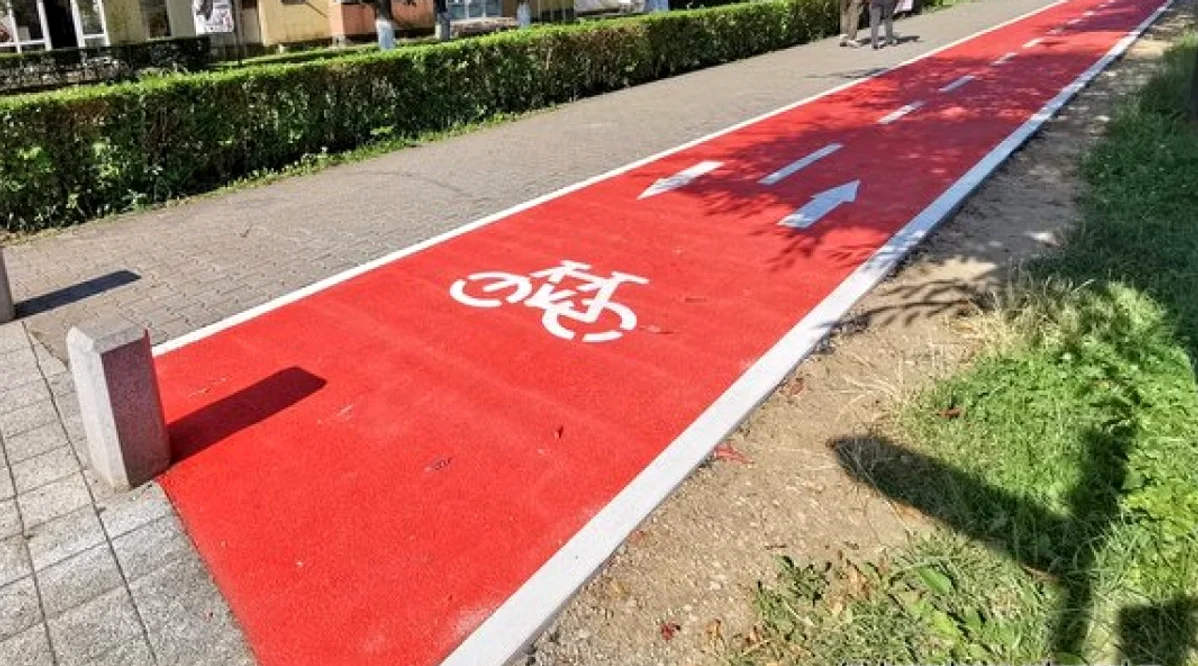 Pistă de biciclete. FOTO arhivă Daniel Guță