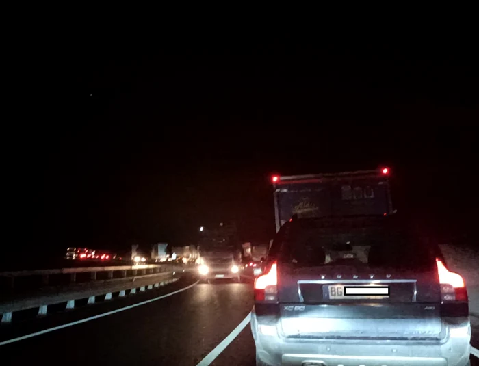 Se estimează că traficul va fi reluat în condiţii normale în scurt timp Foto Daciana Stoica (Arhivă)