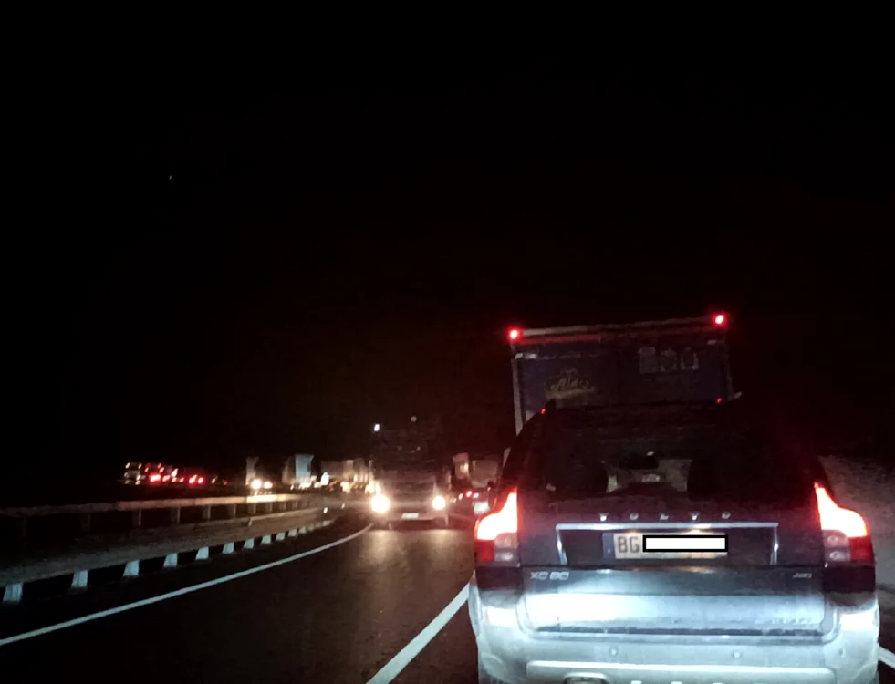 Se estimează că traficul va fi reluat în condiţii normale în scurt timp Foto Daciana Stoica (Arhivă)