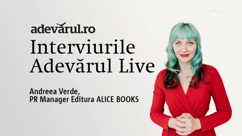 Trendurile ALICE BOOKS: cărți  nonconformiste și flamingo roz prezentate de Andreea Verde, PR Managerul editurii