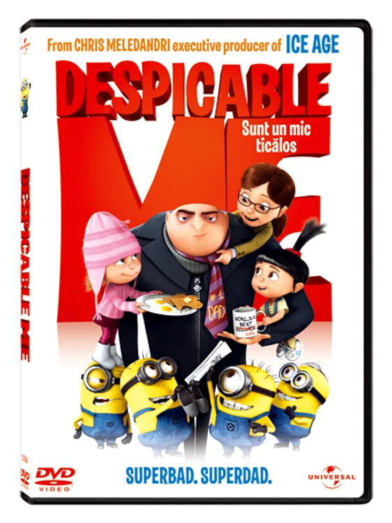 despicable me dvd png