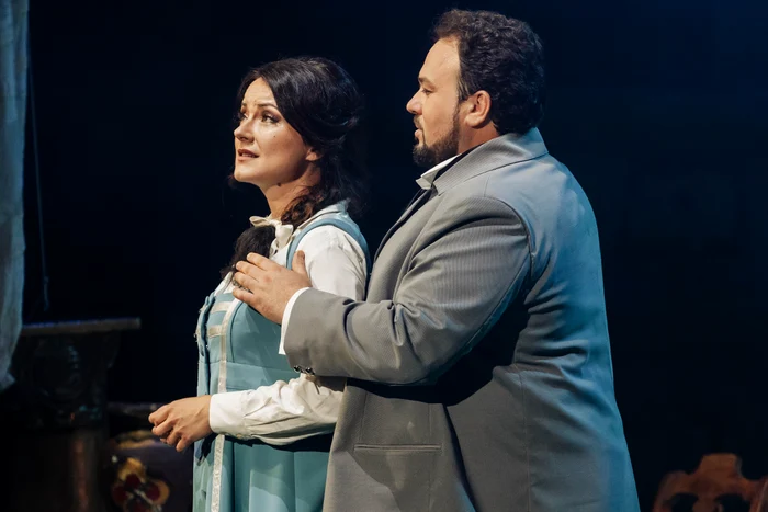 Anita Hartig și Ștefan Pop. Credit foto Andrei Grigore/ Opera Națională București