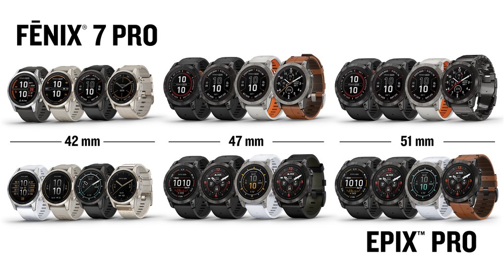 Garmin anunță lansarea seriilor de smartwatch epix Pro și fēnix 7 Pro