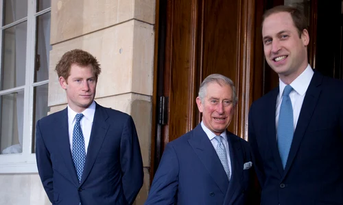 Regele Charles, Prințul William, Prințul Harry  foto   Profimedia jpg