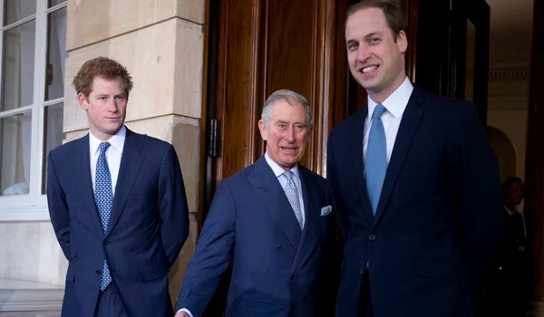 Regele Charles, Prințul William, Prințul Harry  foto   Profimedia jpg