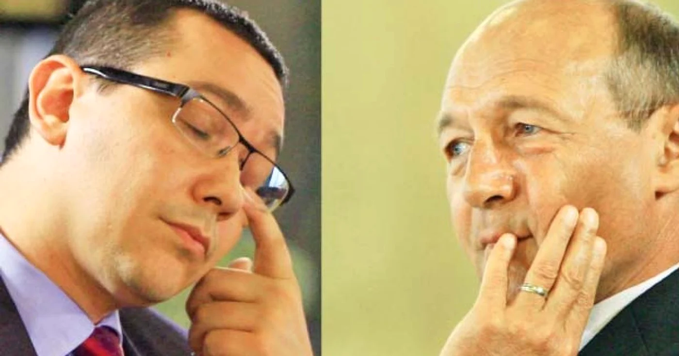 Victor Ponta şi Traian Băsescu au opinii diferite despre ratificarea acordului de la Bruxelles  