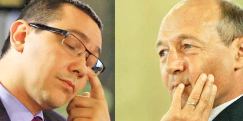 Victor Ponta şi Traian Băsescu au opinii diferite despre ratificarea acordului de la Bruxelles  