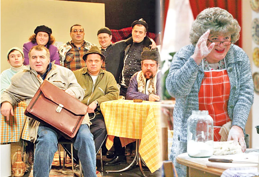 A fost lider de audiență cu pastila ”Chestiunea zilei”. Rolul de muiere, din ”Tanti Florica”, l-a prins de minune