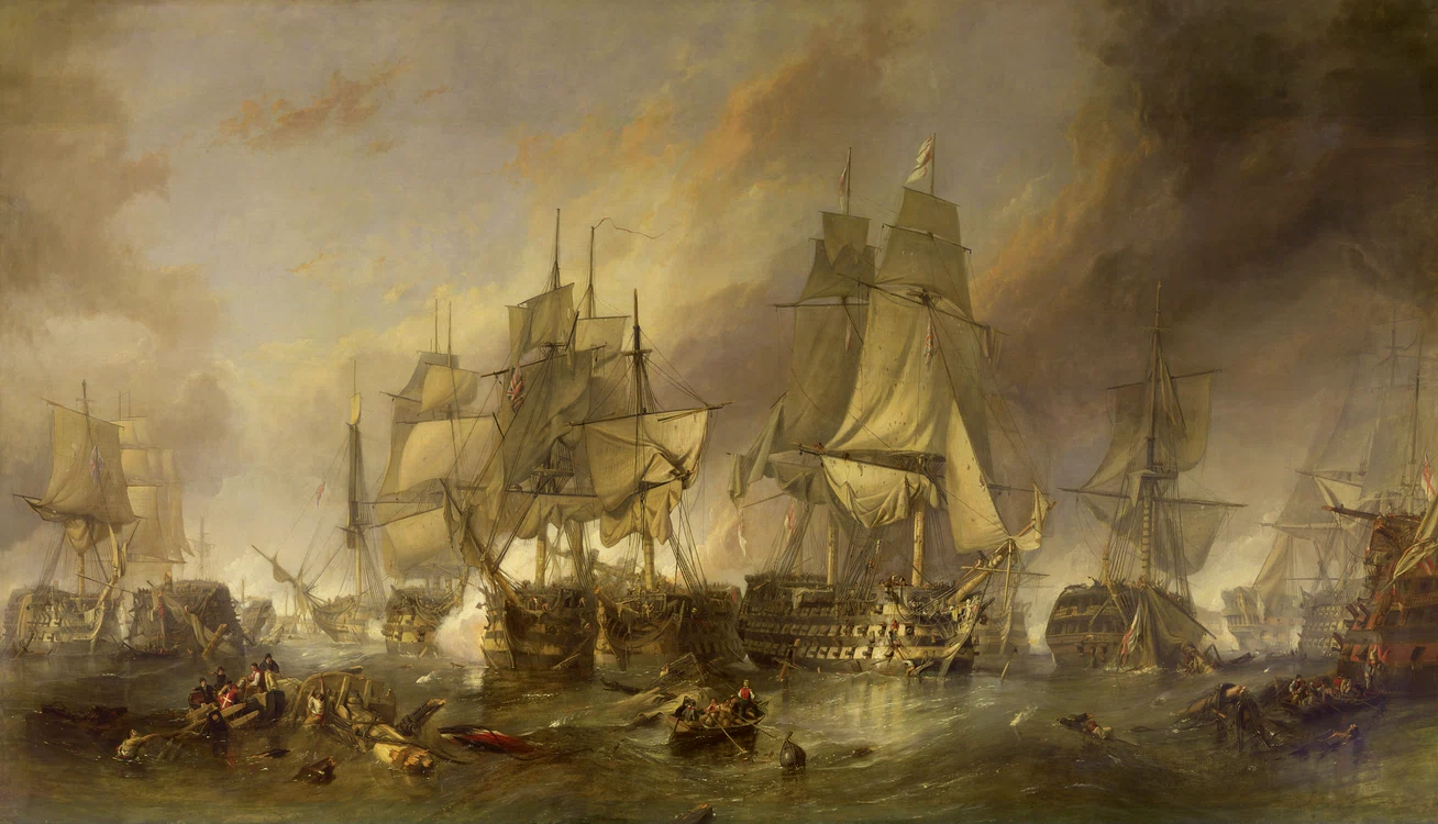 the battle of trafalgar by william clarkson stanfield 0 jpg jpeg