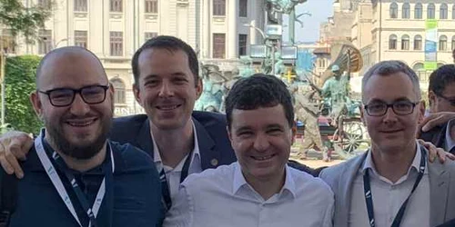 stelian ion si nicusor dan la congresul usr foto stelian ion / facebook