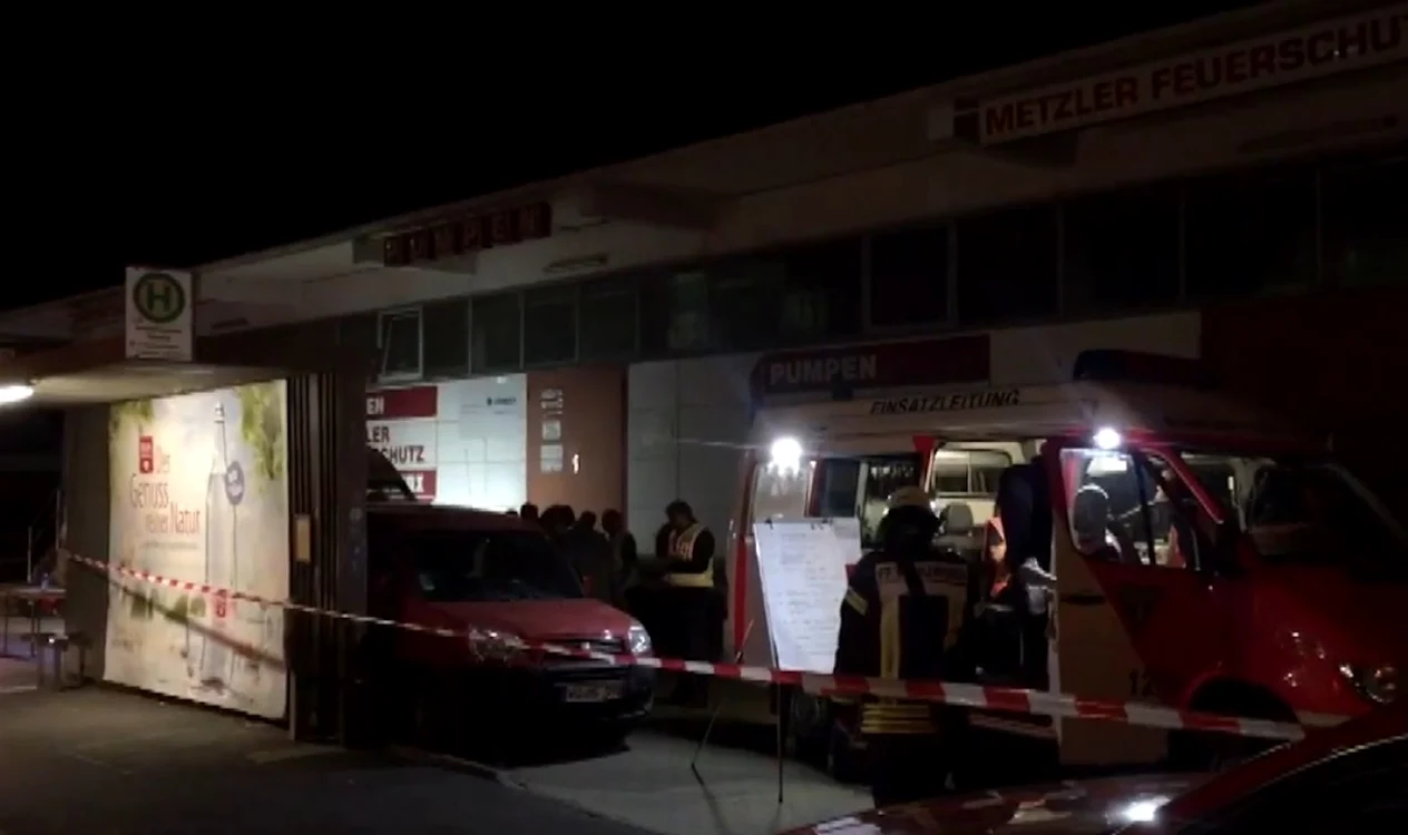 Echipele speciale au intervenit de urgenţă Foto: Captură Focus.de