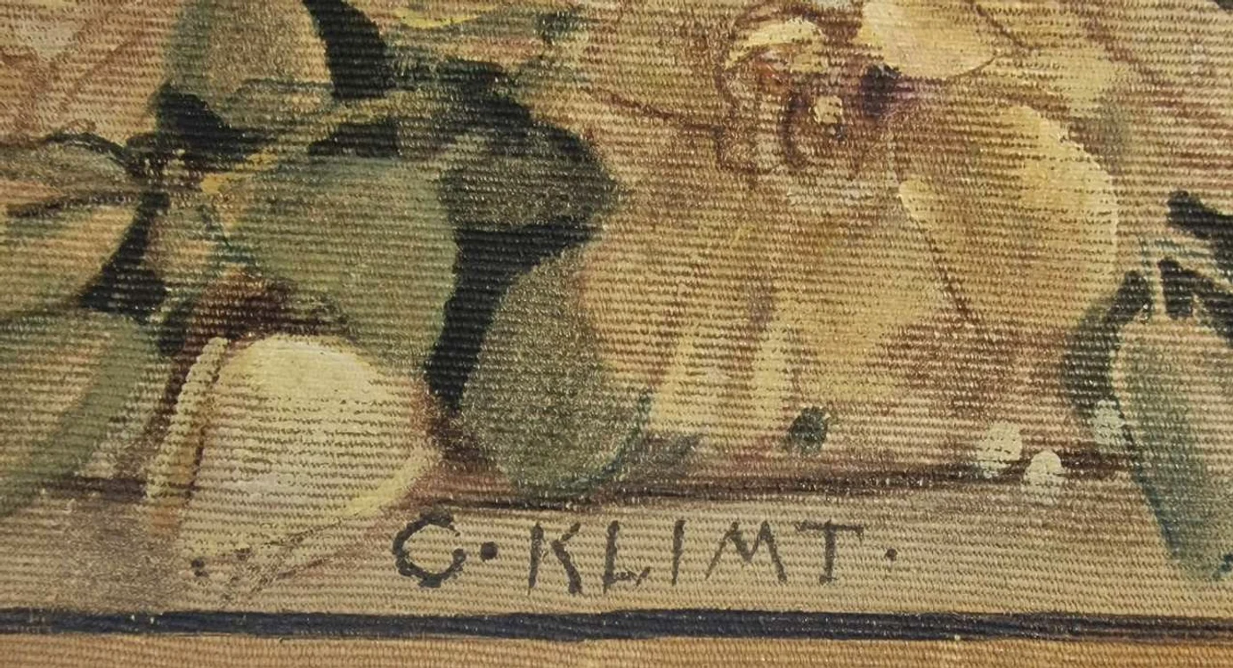 Pictură semnată de Gustav Klimt din patrimoniul Muzeului Național Peleș