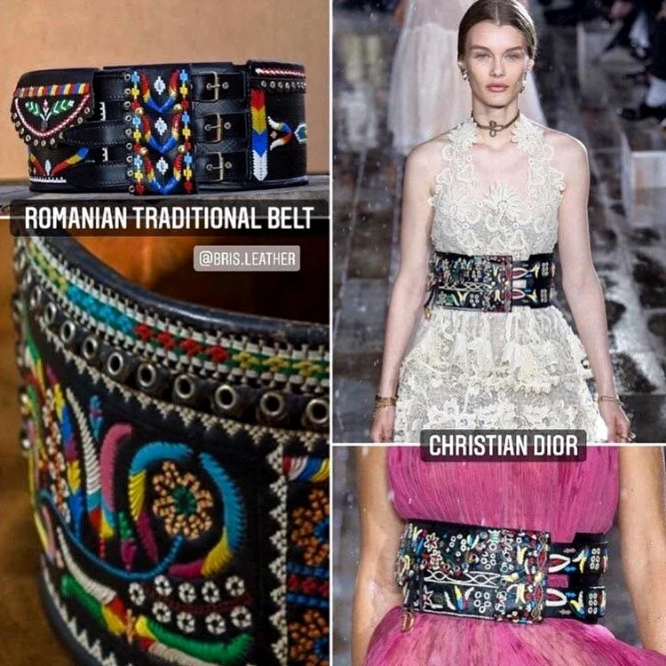 Chimirile românești versus chimirele Dior - Give Credit Sursă La blouse roumaine