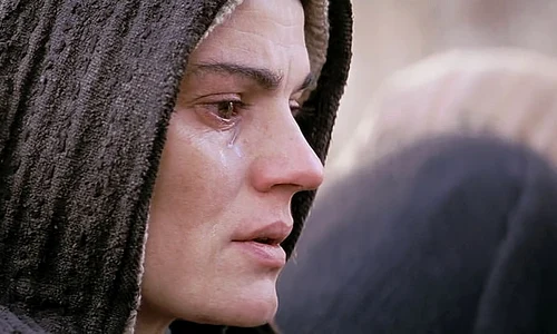 Maia Morgenstern în filmul ”The Passion of the Christ” / ”Patimile lui Hristos” jpeg