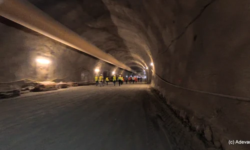 Tunelul Holdea a fost străpuns Autostrada Lugoj Deva Foto Daniel Guță (50) jpg