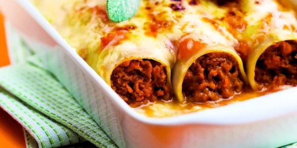 cannelloni cu carne de vita