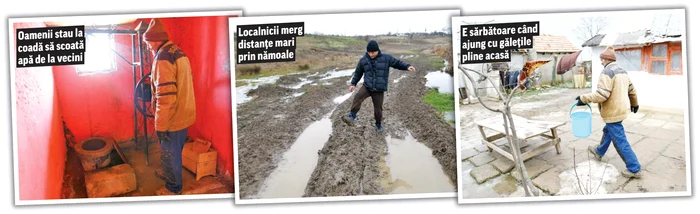 
    Florica Ţîră şi soţul ei Constantin se plâng de apa pe care o consumăFoto: David Muntean  