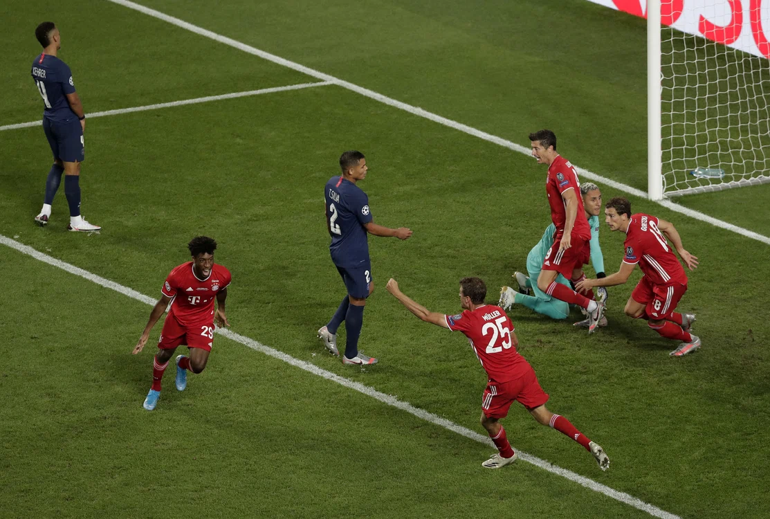 
    Francezul Coman a înscris în poarta lui PSG și Bayern Munchen a câștigat Liga Campionilor EuropeniFoto: Guliver / GettyImages  