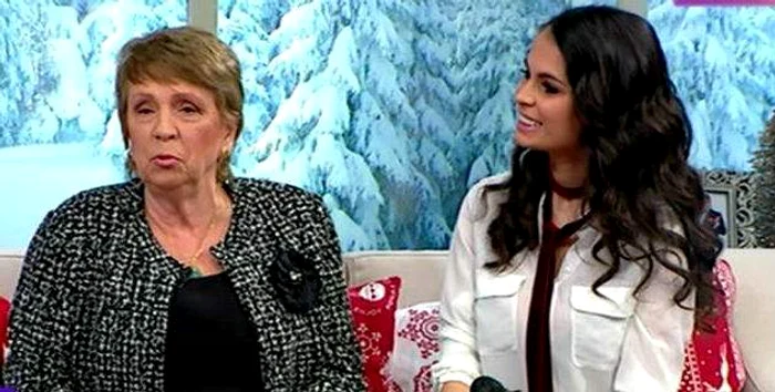 Anca Serea este foarte atașată de mama ei
