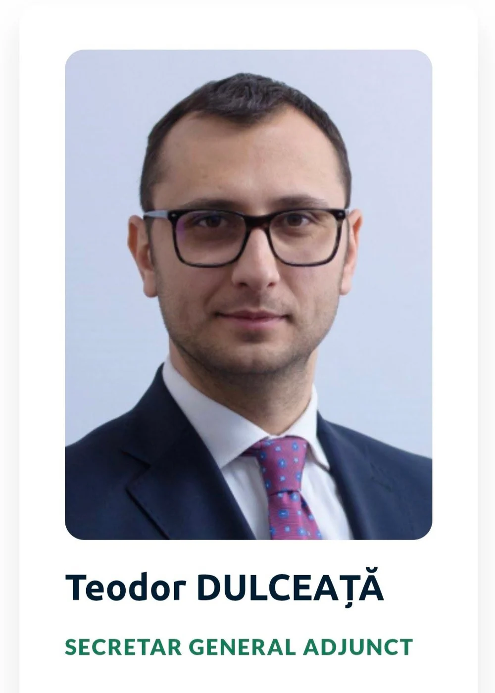 Cine este Teodor Dulceață, propus ministru al Mediului în Guvernul Tomac