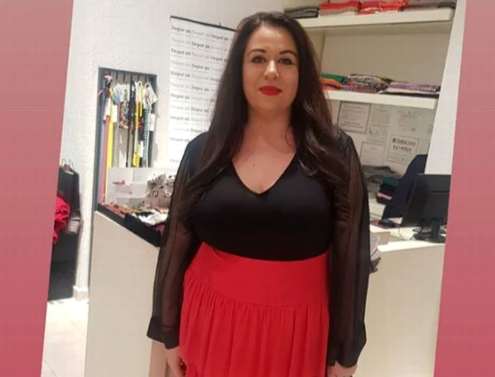 Oana Roman, într-o ţinută care o avantajeazăFoto: arhivă personală