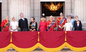 Familia regală britanică la parada Trooping the colour FOTO X / @RoyalFamily