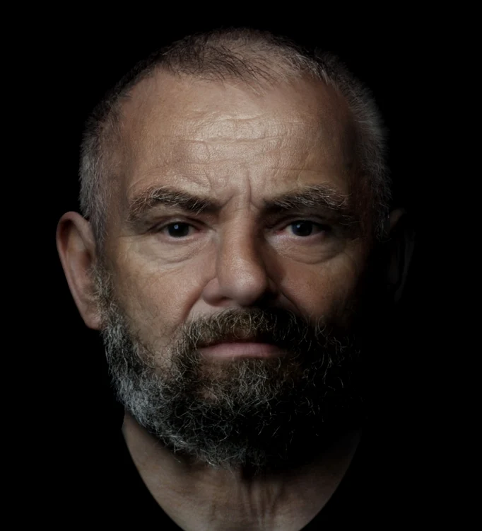 Reconstrucția facială a unui bărbat din Inveresk