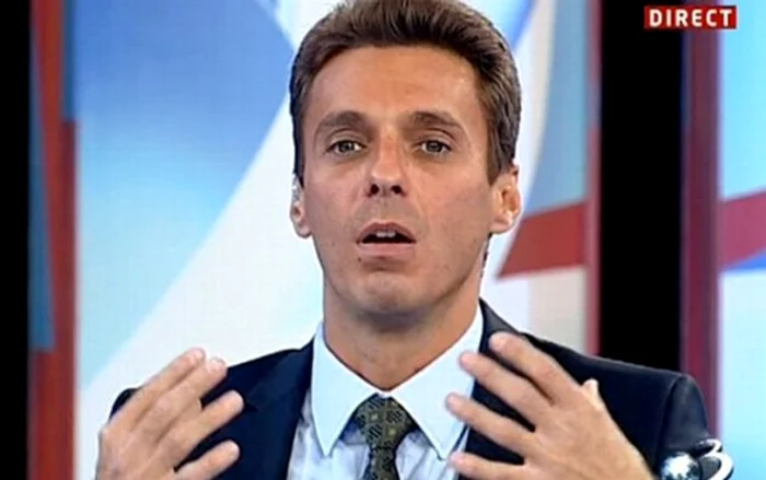 Mircea Badea realizează la Antena 3 emisiunea ”În gura presei”foto: Arhivă