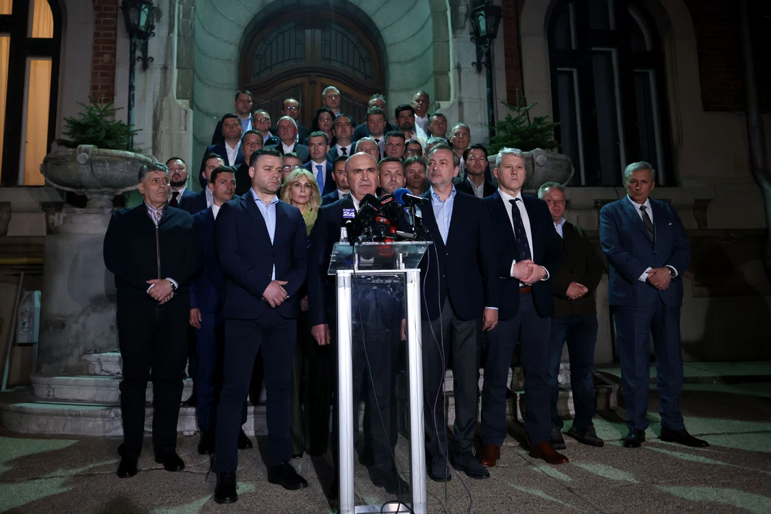 Conferință de presă susținută de conducerea PNL. FOTO: Inquam Photos
