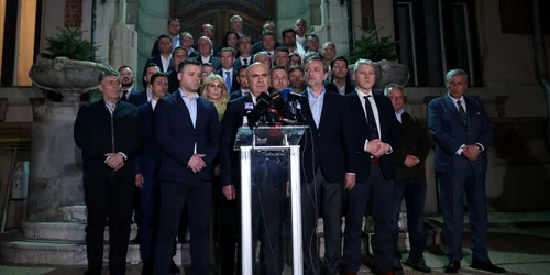 Conferință de presă Ilie Bolojan