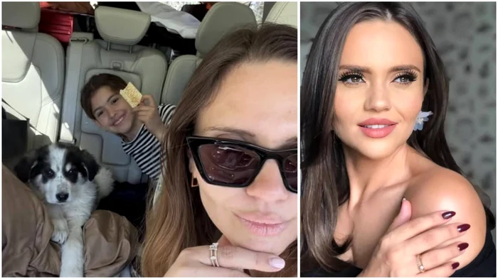 Terra, noul membru al familiei vedetei - Foto: colaj Click!