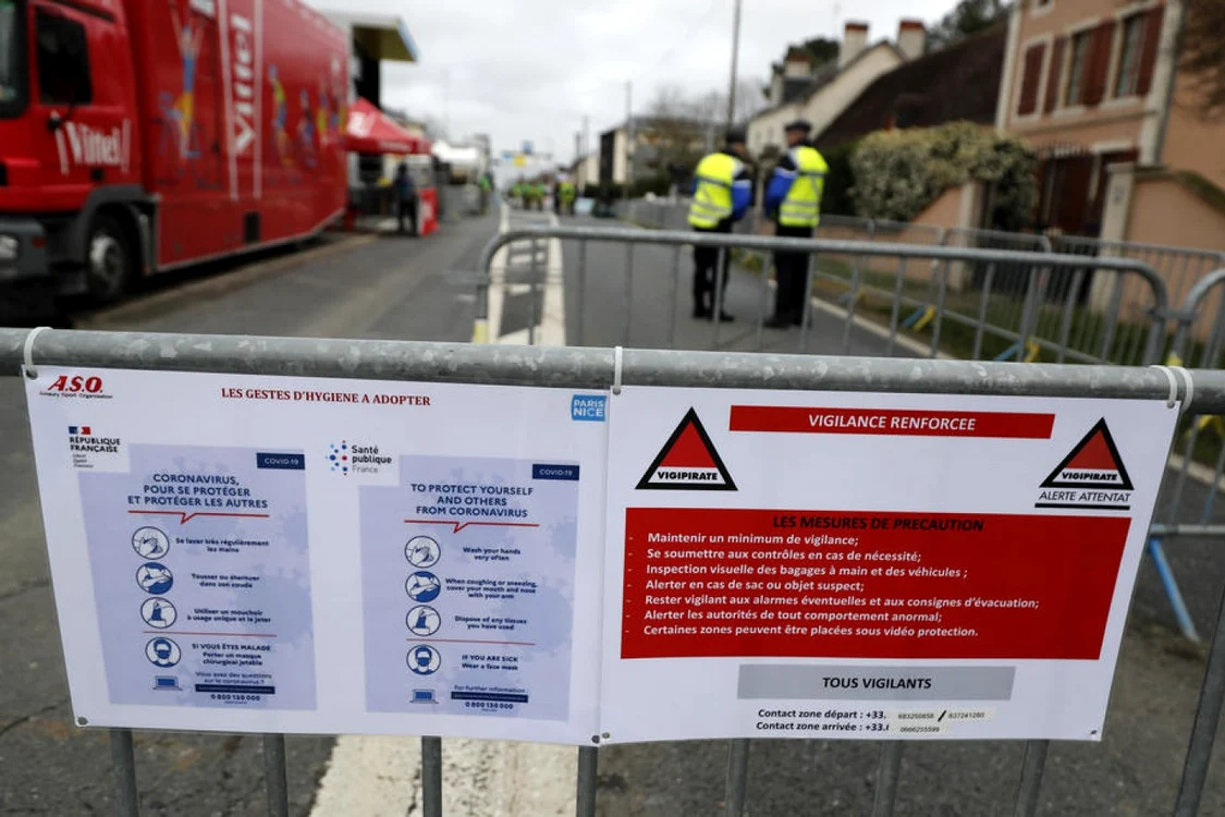 Restricţiile din România sunt cauzate de creşterea numărului de persoane infectate în nordul Franţei şi Madrid. FOTO EPA