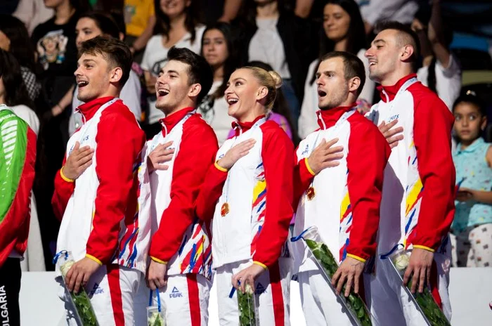 
    România a cucerit aurul european în proba de grup  