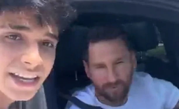 Lionel Messi este foarte popular în Statele Unite FOTO Captură video