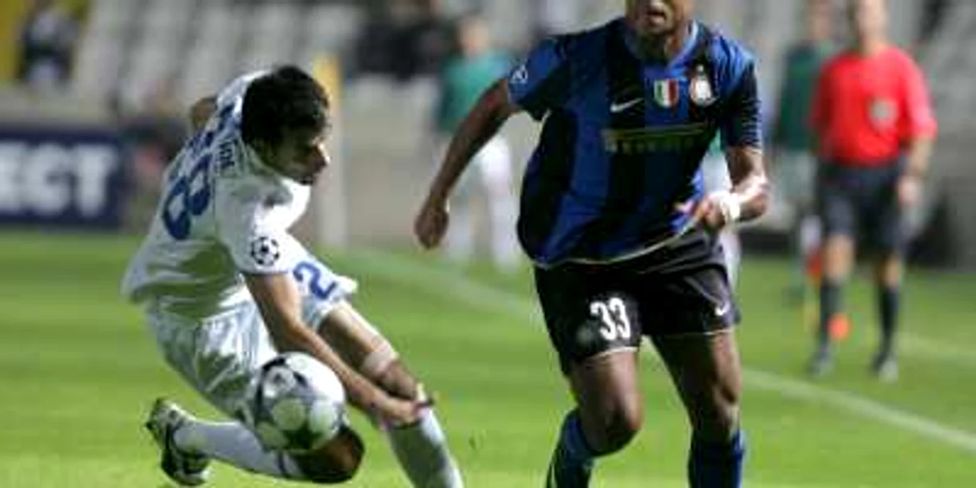 Mancini, în meciul din Liga Campionilor contra echipei Anorthosis Famagusta