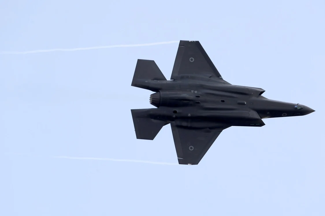 Avion F-35 din dotarea armatei israeliene FOTO EPA