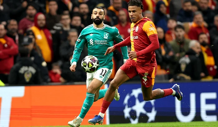Partida din Liga Campionilor a fost una specială pentru Mohamed Salah (FOTO: EPA)