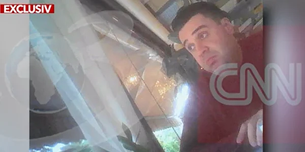 fostul ministru al Transporturilor, Răzvan Cuc, într-o discuție care ar indica negocierea unei șpăgi FOTO captura video Antena3