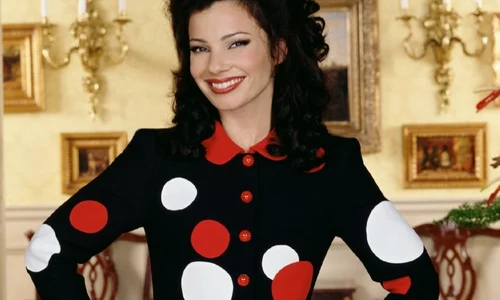 Fran Drescher The Nanny Polka Dots jpeg