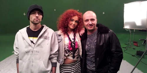 Diana Prepeliţă, alături de Costi Ioniţă şi Spike Arhivă Personală