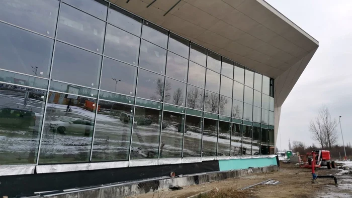 Terminalul de Sosiri Externe de pe Aeroportul Timişoara FOTO Ş.Both