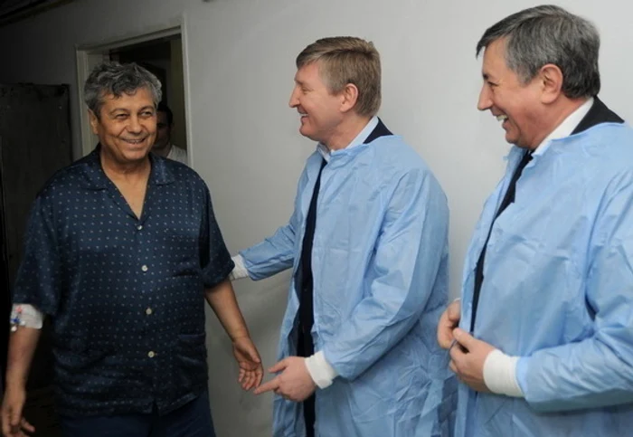 Mircea Lucescu, la spital. Sursa foto: site oficial şahtior