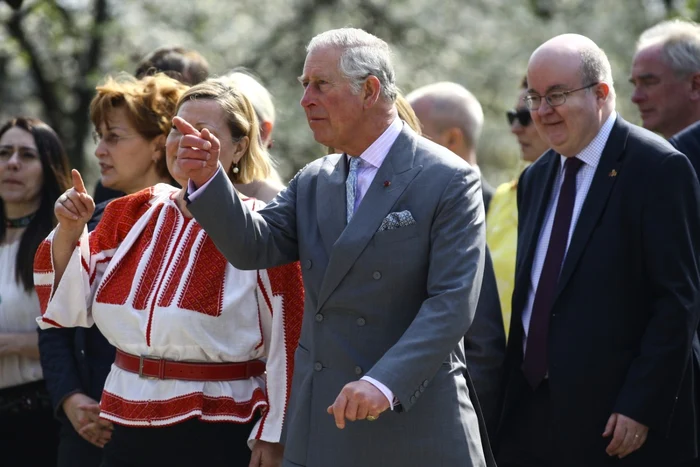 Prinţul Charles în vizită la Muzeul Satului. Foto: David Muntean