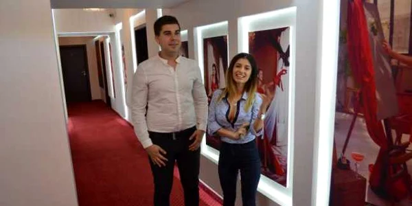reportaj la studio de videochat foto wall street