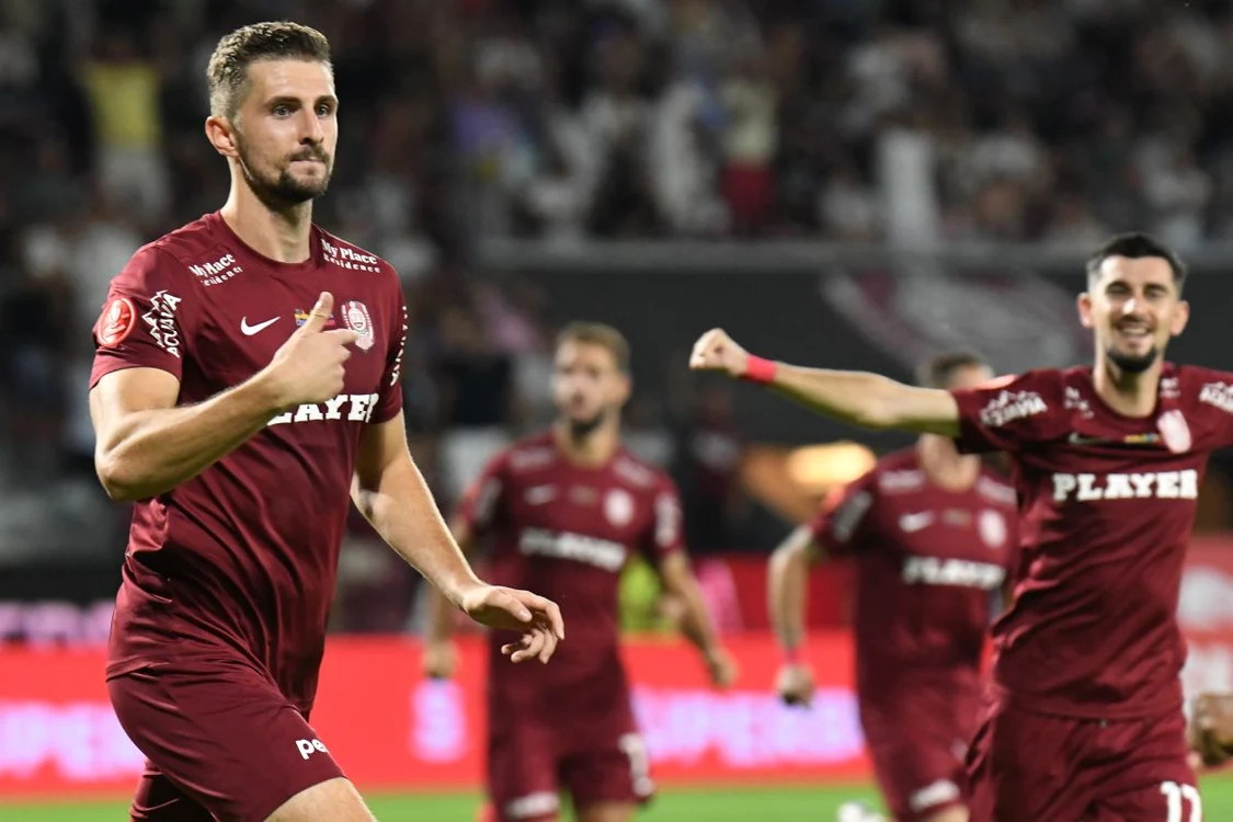 CFR Cluj s-a calificat în play-off-ul Conference League (FOTO: Sportpictures)
