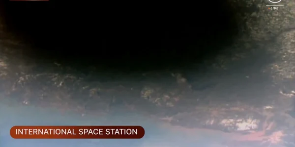 Eclipsa soare Captura Video Twitter NASA jpg