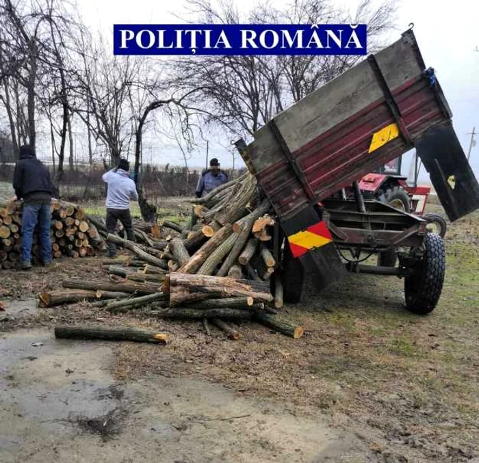 Poliţia a confiscat marfa fără acte de provenienţă FOTO IPJ Ialomiţa