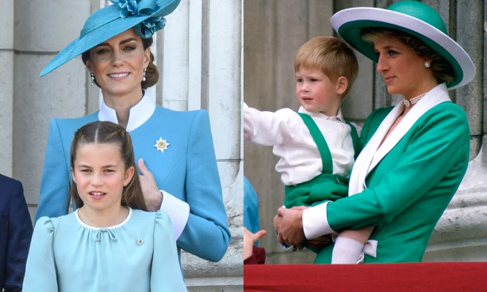 Kate Middleton și Prințesa Diana foto colaj Profimedia Getty Images jpg