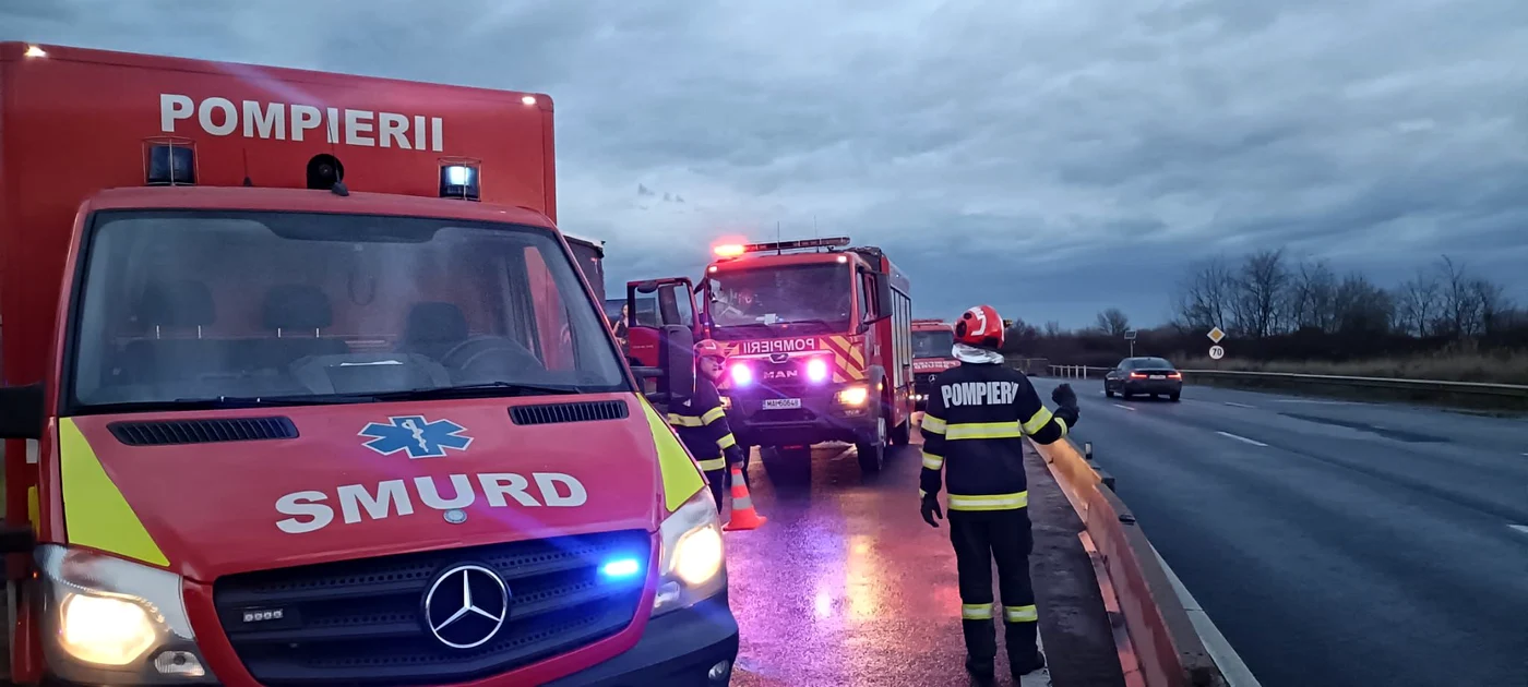 Planul Roșu de Intervenție a fost activat după un accident în Vâlcea.
