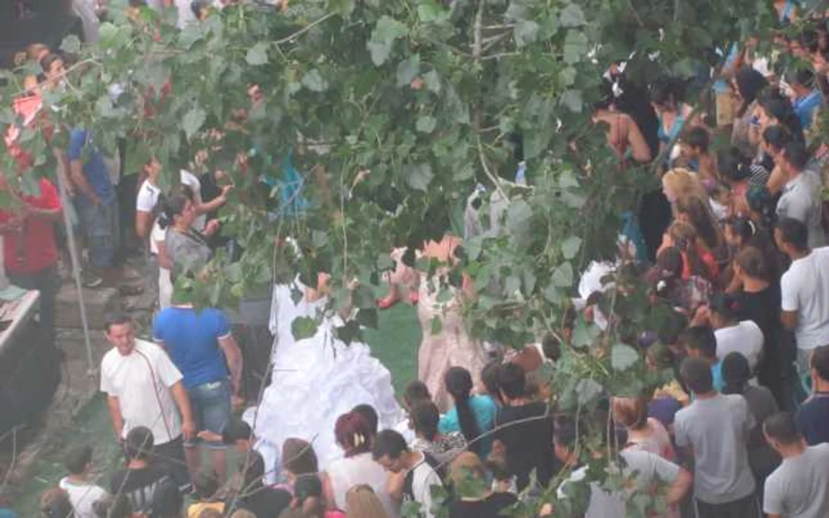 Nunţile organizate de romi sunt frecvente la Călăraşi FOTO Arhivă Adevărul